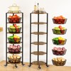 Fruit and Vegetable Storage Basket for Kitchen, 6 Tier Kitchen