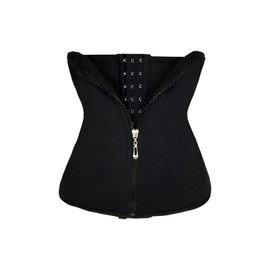 Ginddy Waist Trainer Women's Underbust Corset Women's Tummy Control Corset Top Women's Shapewear Women's Tummy Control Body Shaper Women's Tummy Control Extra Strong Black