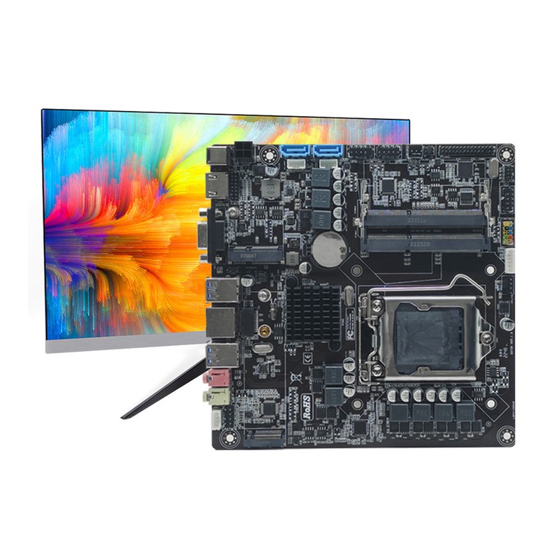 B250 Micro ITX Motherboard Dual Channel DDR3 Support VGA RJ45