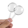 OBTANIM 20 Pack Mini Plastic Handheld Magnifying Glasses Portable Reading