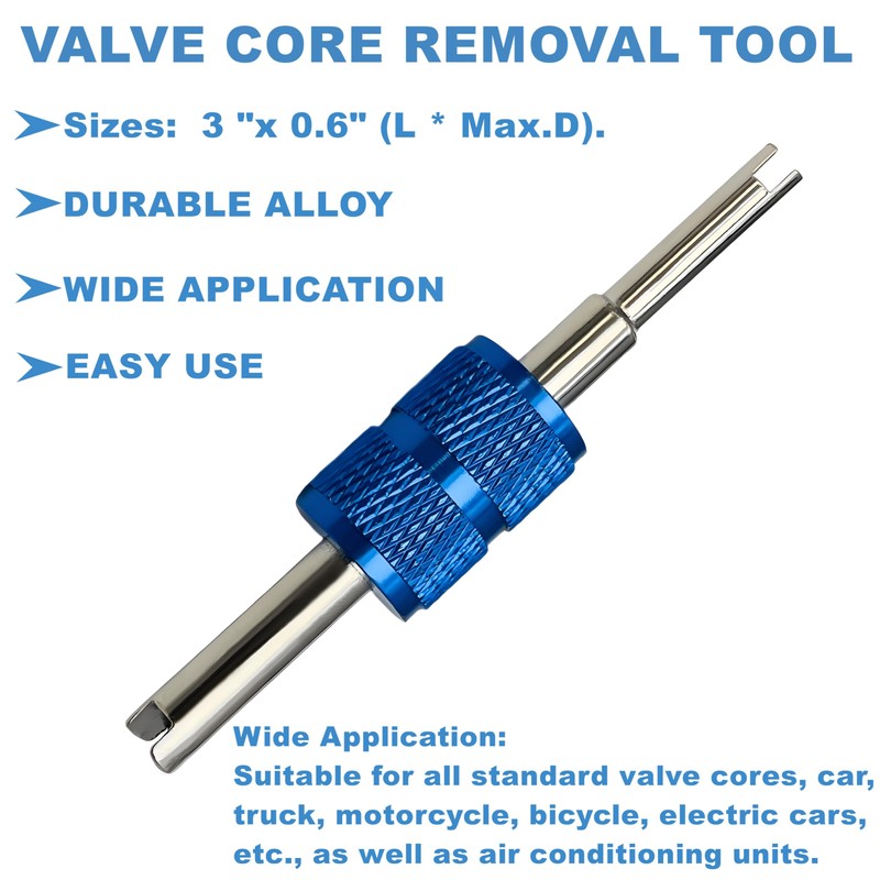 Air Conditioning Valve Core Kit | Cap & Valve AC
