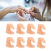 50pcs Nailed False Fingers Practice Fingers for Hand Nail Art