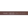 Vanzetti Women's Leather Belt, Cognac