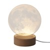 Chatani Sangyo Acrylic LED Light, Moon Interior Light, 15.4 -