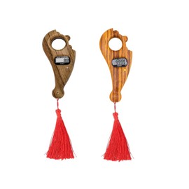 Kellegour Digital Counter,2 Pieces Buddha Beads Counter,LCD Digital Display Counter,Buddha Beads Digital Finger Counter,Portable Mini Chanting,for Prayer,Buddhist Meditation, Relaxation,Active Fingers