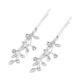 Beavorty 2pcs Women Rhinestone Barrette Hair Jewelry for Women Side Clips Elegant Bridal Hair Accessories for Formal Events