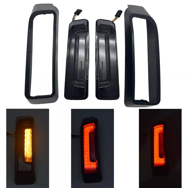 babolighting LED Rear Fender Tail Lights Turn Signal For 2024
