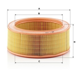 Original MANN-FILTER Air Filter C 2582 – For Passenger Cars