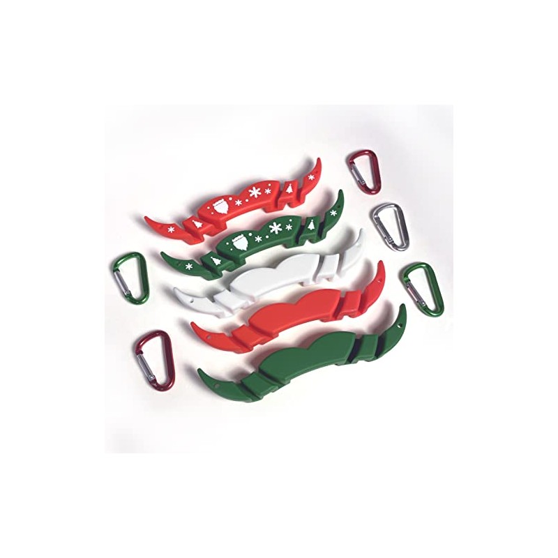 The MoGuard - Mustache Guard Drink Attachment (5 Pack)