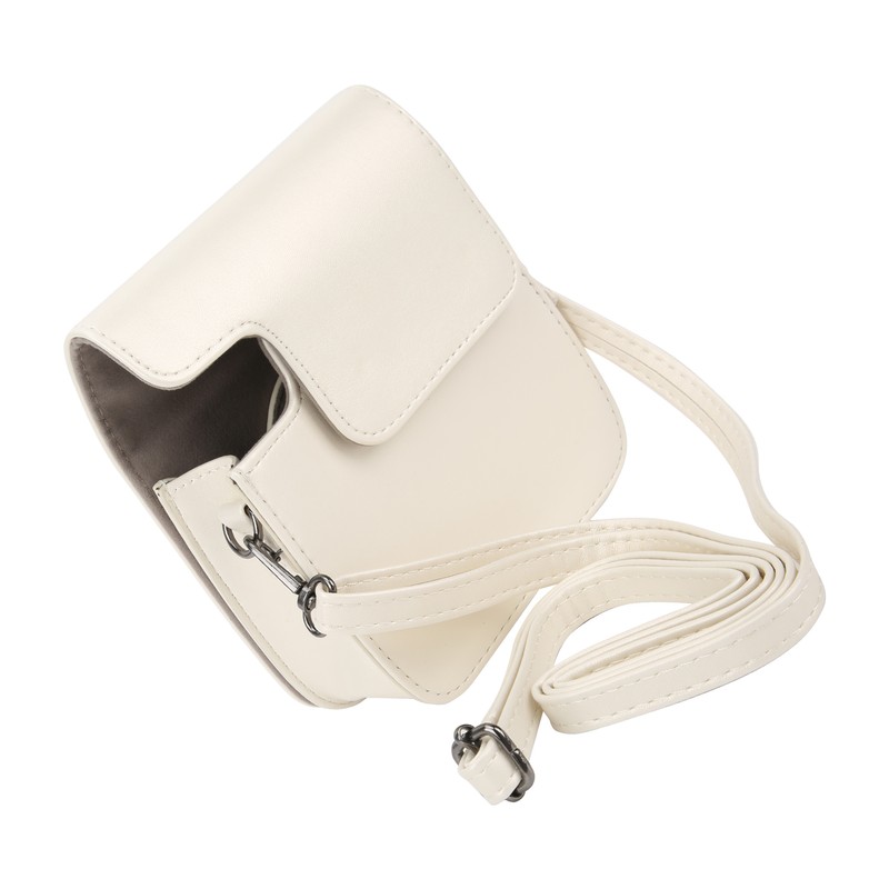 PU Leather Case Bag with Adjustable Shoulder Strap for Instax