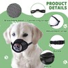 DOINEUFL Dog Muzzle, Lightweight & Breathable Mesh Muzzle for Small
