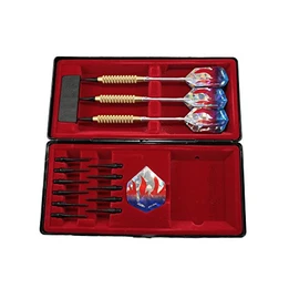 Dartpfeile 3xTurnier-Dartpfeil in Dartbox schwarz von Empire®Dart