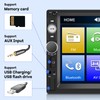 Double Din Car Stereo with Reverse Camera 7 inch Touch