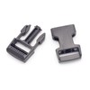 1 Inch Nexus Side Release Plastic Buckles - 1" Black