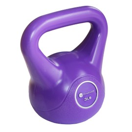 GYMENIST Exercise Kettlebell Fitness Workout Body Equipment Choose Your Weight Size (3 LB)