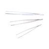 ULTECHNOVO 3pcs Non-magnetic Tweezers Round Tips Precision Stainless Steel for