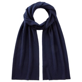 United Colors of Benetton 1002du01e Women's Knitted Scarf, Blue, One Size, blue