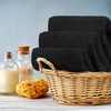 Casabella 12 Pack Flannel Face Cloth - 100% Cotton Face