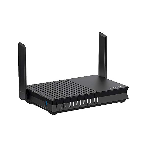 NETGEAR 4-Stream AX1800 WiFi 6 Router (RAX20-100NAS)