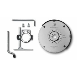 Fein HSS Saw Blade Set (Starlock Plus Attachment, Diameter 100 mm, with Depth Stop, for Parquet / Laminate etc.) 35222952010