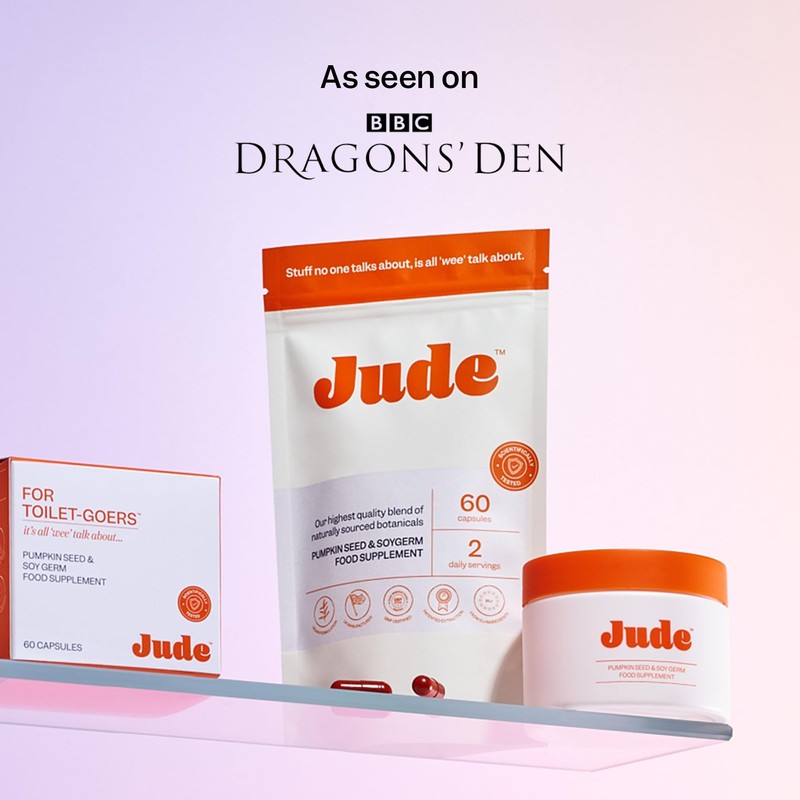 Jude Bladder Control Tablets As Seen On Dragons Den, Daily