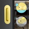 Sliding Pocket Door Hidden Handle, 304 Stainless Steel Pocket Door