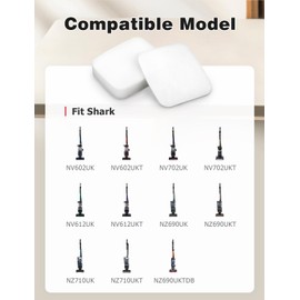 Lift Away Filter Compatible with Shark 3Pcs, Mellbree Replacement Filter Enhance Your Cleaning Experience with Maximum Filtration Efficiency