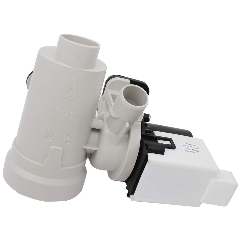 W10730972 Washer Drain Pump Motor Assembly Replacement for Whirlpool WFW8400TW00
