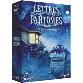 Ghost Letters - Detective Game with Secret Roles [French Edition]