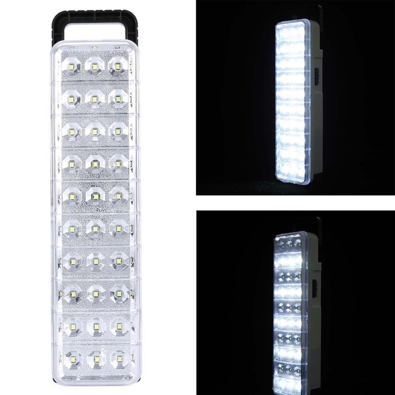 Rechargeable Emergency Light Super Bright Energy Saving Wall Mountable Home