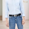 JASGOOD Mens Belt Leather Ratchet Belt for Men Automatic Ratchet