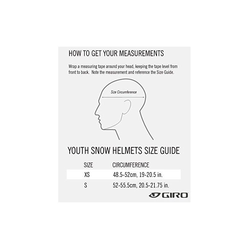 Giro Unisex Youth Neo Ski Helmets, Matte White 22, M