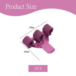 1 x Nurse Accessories Stainless Steel Pen Holder, Nurse Accessories Clip, Metal Pen Holder Tunic, Nurse Accessories Clip for Tunic, for Doctors and Nurses Uniform Notebook Holder (Purple)