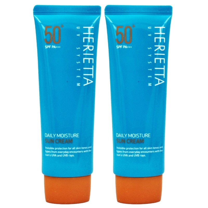 Herrieta Daily Moisture Sun Cream 70g x2 Moisture Tone Up