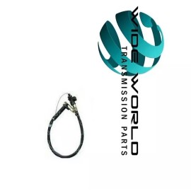 Fitzall 700R4 TH200 TH200C Transmission Kick Down Detent Cable Braided Adjustable for GM