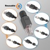 VCELINK Conectores RJ45 sin herramientas, enchufe modular Cat6 sin herramientas,