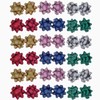 36pcs Gift Wrap Bow 3.5" Sparkle Star Bow Self Adhesive