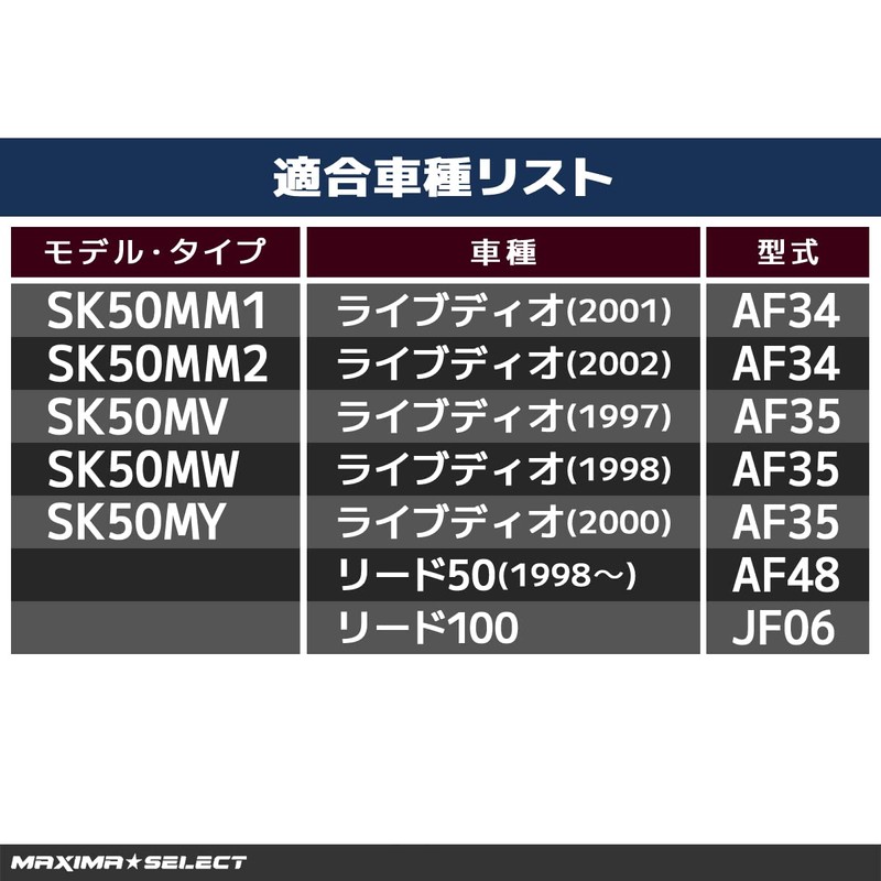 MAXIMASELECT Insulator O Ring Set Live Dio Late AF34 AF35