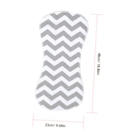 OATIPHO 3pcs Reusable Cotton Bibs for Seniors Small Bibs for Drooling Feeding Soft Practical and Machine Washable Unisex Design for Everyday Use