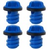 4pcs Cooler Plug for Y*TI, Blue Cooler Drain Plug Replacement