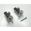 TMC 2 x Stainless Steel Stage Stands with screws for