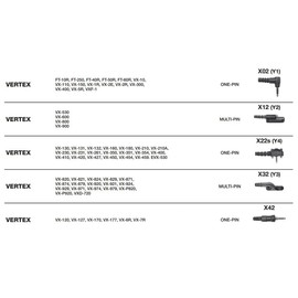 Pryme Mirage SPM-1342 Earpiece Mic for Vertex Standard VX-120 127 170 177 6R 7R