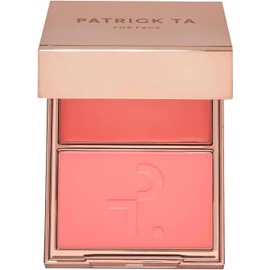 PATRICK TA Principales Titulares de Belleza - Rubor En Polvo y Crème Double-Take - She'S The Moment (Mandarina Suave)