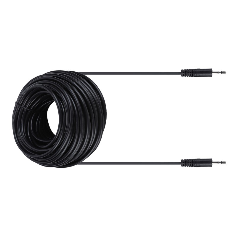 3.5mm Copper Male to Male Shielded Audio Cable for Speakers