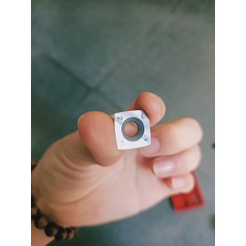 Wood Turning Chisel Carbide Cutter 15mm Square with 4"Radius Ci1 Tungsten Carbide Tips for DIY Woodworking, Easy Roughers,Full &Pro Woodpecker Ultra-Shear FSS&MSS(cutter 20121) Simple Rougher SR, 3Pcs