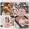 Bolsa de Cosmeticos de Viaje Para Mujer，Bolsa Cosmetiquera Con Asas，Neceser