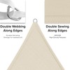 INFRANGE Waterproof 8' x 16' x 17.9' Sun Shade Sail