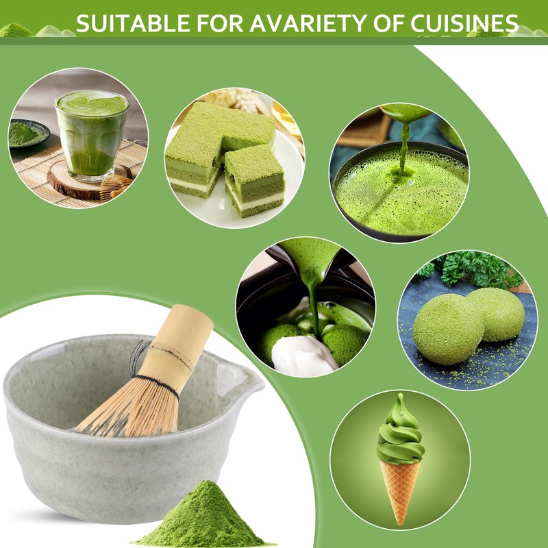 Premium Matcha Tea Set – Complete Matcha Kit with Bamboo