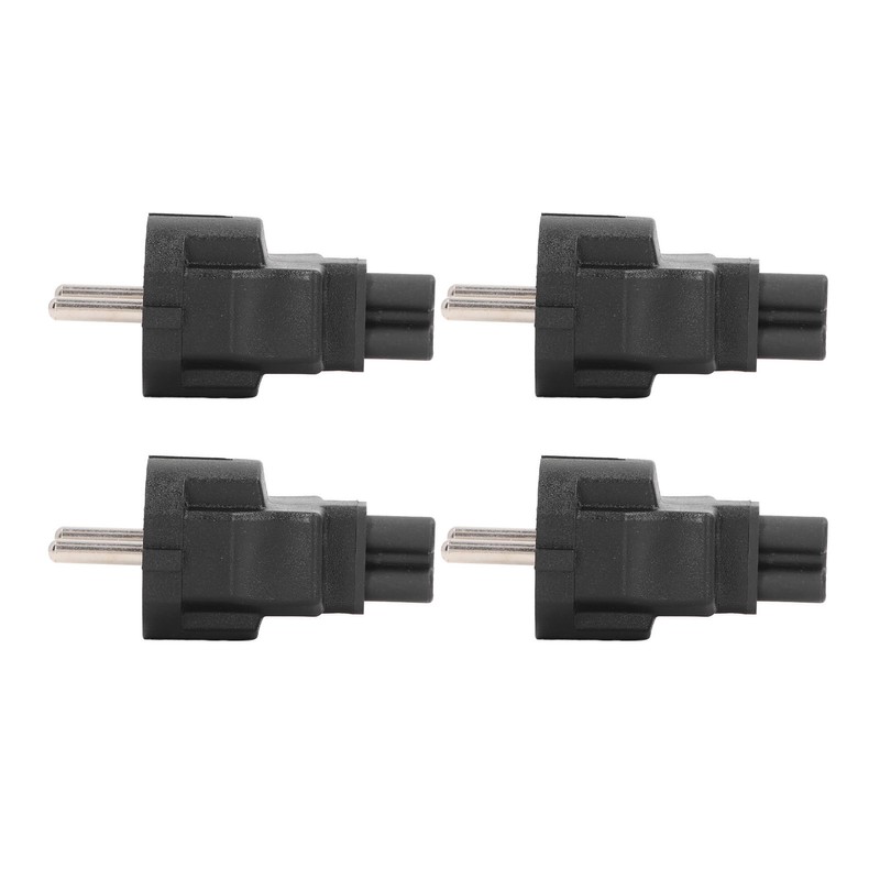 4PCS 2 Slot Plug to IEC320 C5 Power Adapter Professional