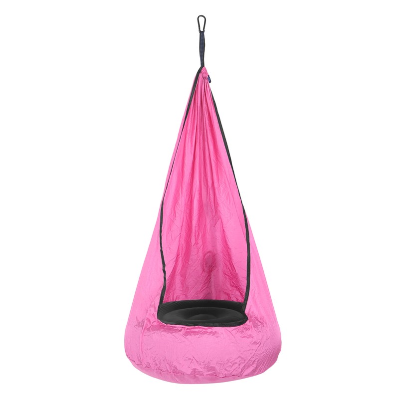 210T Wrinkled Nylon Taffta Pod Swing Seat Children Hanging Hammock